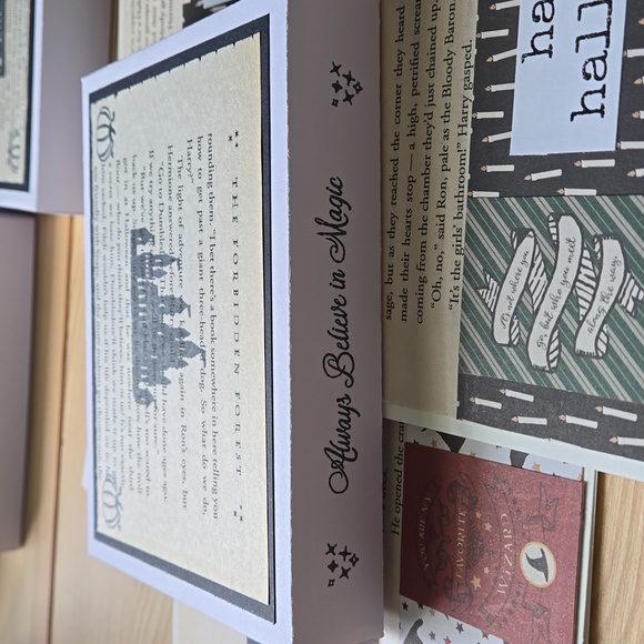 Handmade Harry Potter Themed Halloween Boxed Cards Set - Picture 10 of 12